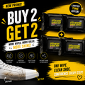 Shoe Shine Wipes Mega Pack – 4 Packs (320 Wipes) | Value Bundle