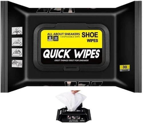 Shoe Shine Wipes – Instant Clean & Polish | Pack of 2 (160 Wipes)